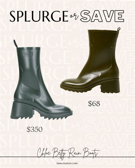 chloe rain boots dupe macys|12+ Best Chloé Boot Dupes That Look Designer (2024) .